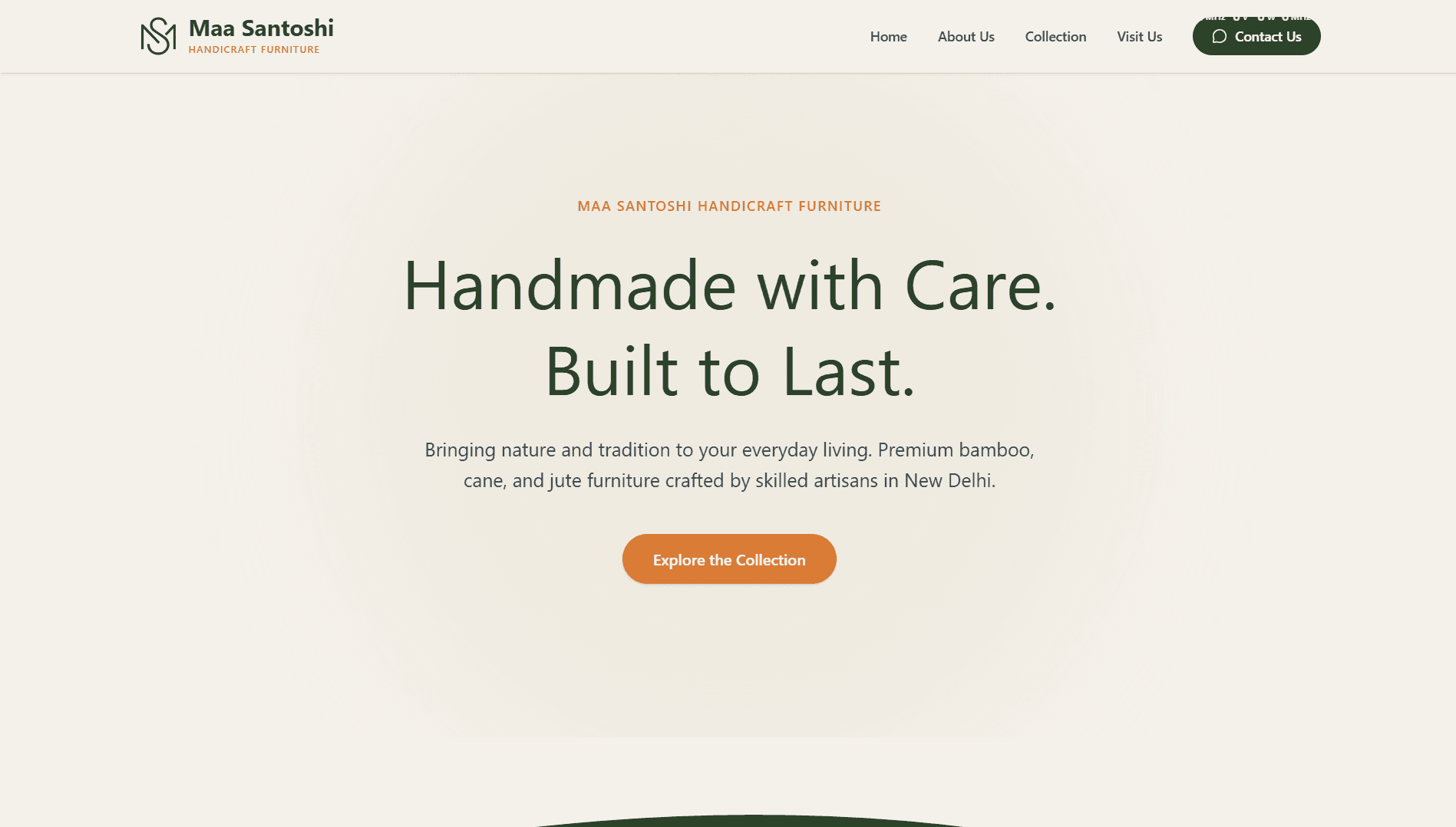 Maa Santoshi Handicraft Furniture